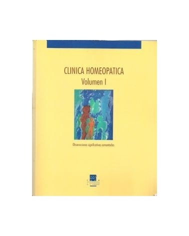 Clinica Homeopatica Vol.1