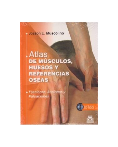 Atlas De Musculos, Huesos Y Referencias Oseas (libro + Cd)