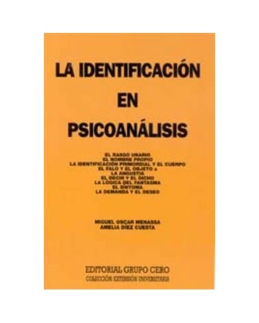 La Identificacion En Psicoanalisis