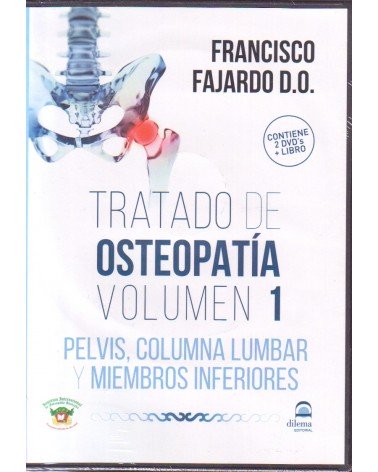 portada Tratado de osteopatía Volumen 1 (libro+ 2 DVD) de Francisco Fajardo 9788498273342