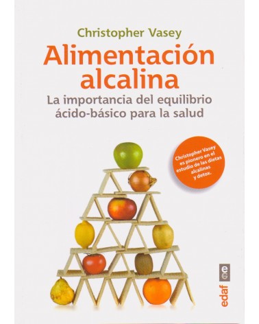 portada Alimentación alcalina de Cristopher Vasey 9788441434523