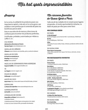 páginas interiores - ilustraciones - Green, Chic & Gourmet Por Rebecca Leffler 9788415541882