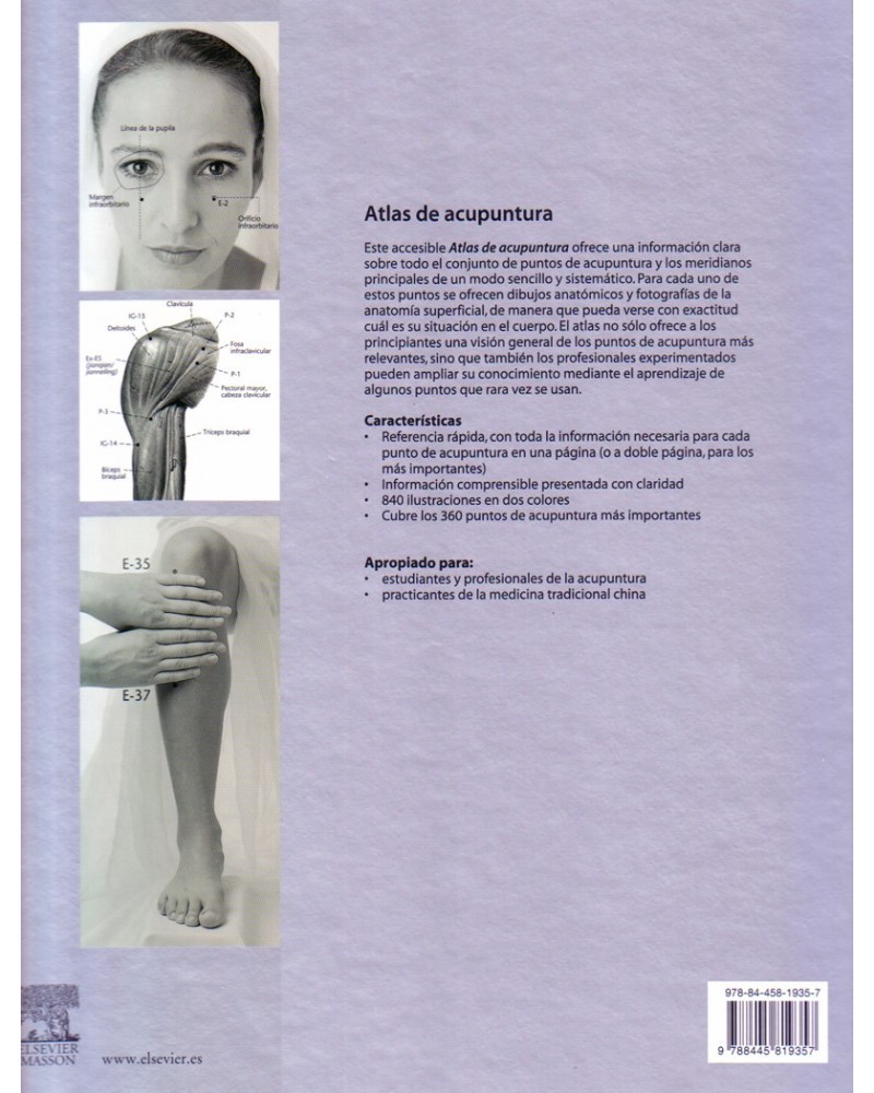 Àtlas fotográfico de acupuntura 鍼灸廃盤希少洋書 Àtlas fotográfico