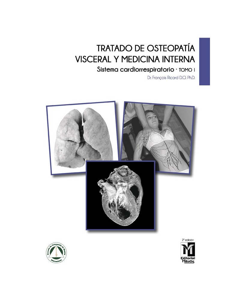 portada Tratado de osteopatia visceral y medicina interna. VOL. I, por François Ricard. ISBN: 9788498350807 