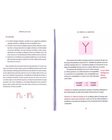 páginas interiores Símbolos que curan. por Layena  Bassols Rheinfelder y Klaus Jürgen Becker. ISBN: 9788484455318