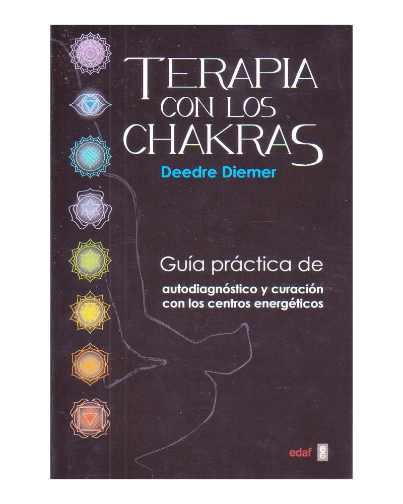 portada Terapia con los chakras. Por Deedre Diemer. ISBN 9788441435216