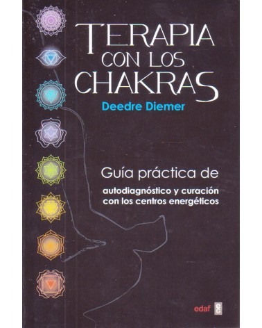 portada Terapia con los chakras. Por Deedre Diemer. ISBN 9788441435216