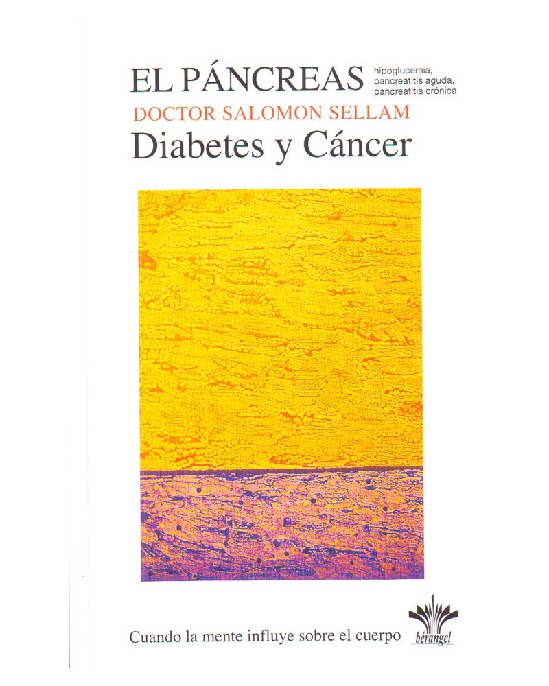 portada El Páncreas. Diabetes y Cáncer. Por Salomon Sellam. ISBN 9782370660152