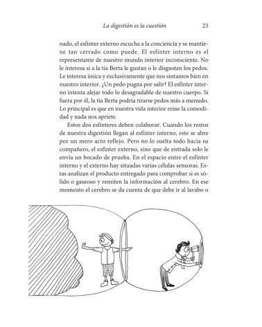 páginas interiores / ilustraciones La digestión es la cuestión. Por Giulia Enders. ISBN: 9788479538972