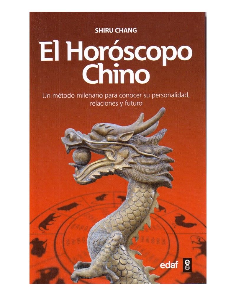 portada El Horóscopo Chino. Por Shiru Chang. ISBN 9788441430976