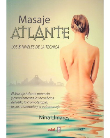 portada Masaje atlante. Por  Nina Llinares. ISBN 9788441434424