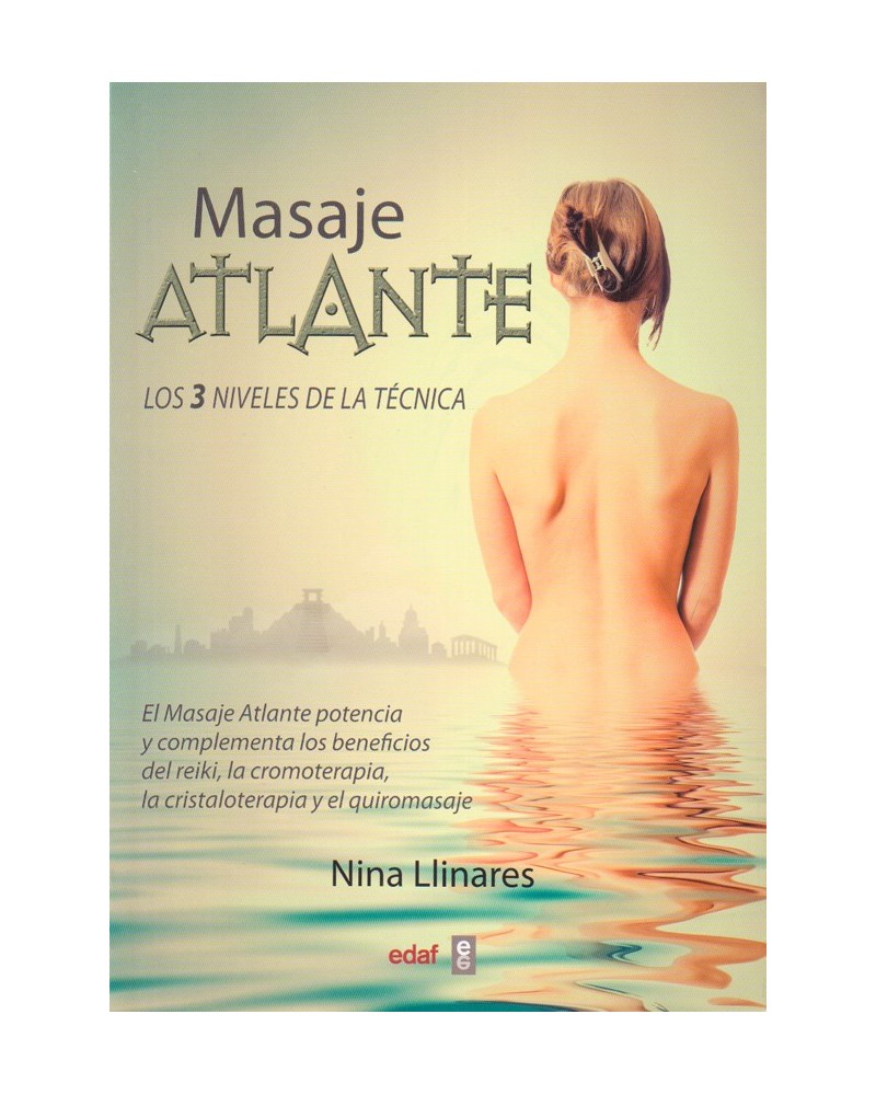 portada Masaje atlante. Por  Nina Llinares. ISBN 9788441434424
