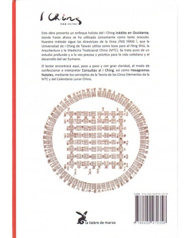 I CHING (JING FÁNG Ì), por Shú-Yuán Chén / Maite Foulquié. ISBN 9788492470358. contraportada