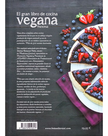 El gran libro de cocina vegana francesa 