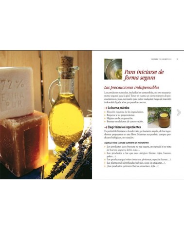 Crea tus propios cosméticos BIO, por Sylvie Hampikian. ISBN:9788415053000.