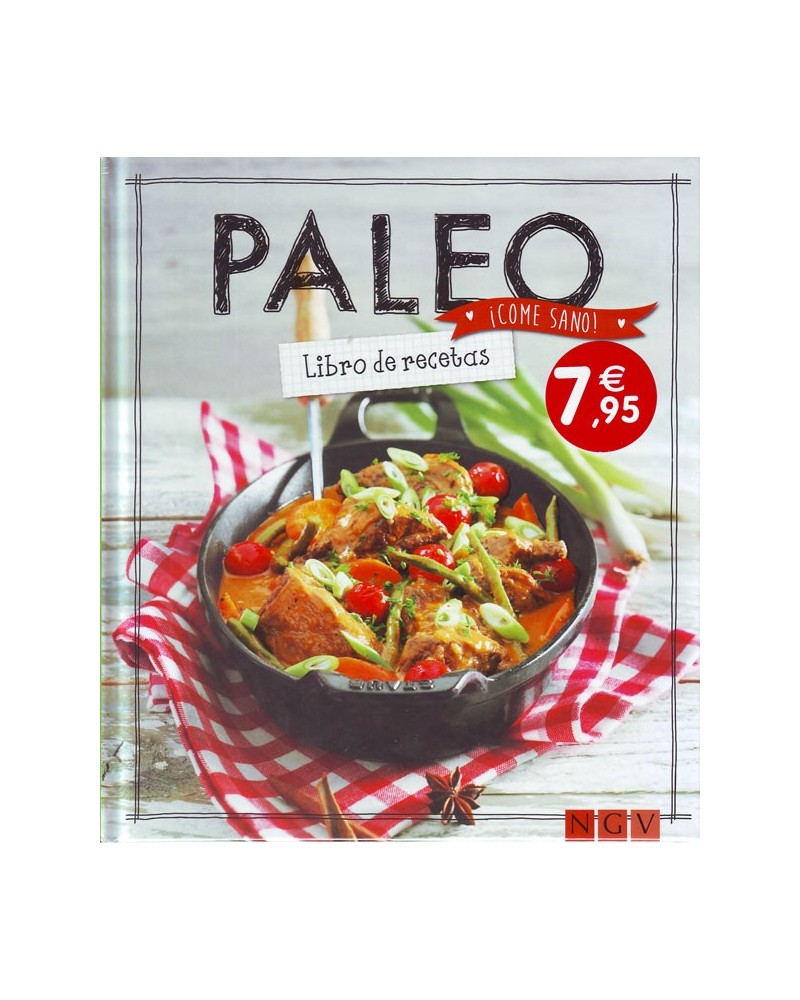 Paleo. Libro de recetas. ¡Come Sano! por Varios. ISBN: 9783625006169