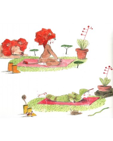 Om. Por Albert Arrayás y Mª Isabel Sánchez Vegara. Ed. Alba. Yoga para niños - ilustrado