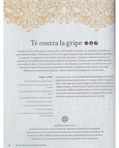 Tisanas, por Paula Grainger / Karen Sullivan. Ed. Gaia