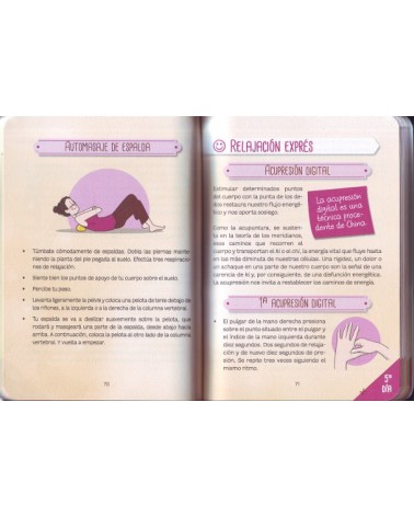 Relájate en pocos minutos, por Florence Vertanesian. Ed. Terapias Verdes