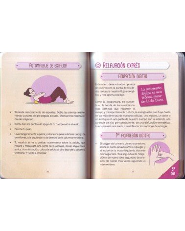 Relájate en pocos minutos, por Florence Vertanesian. Ed. Terapias Verdes