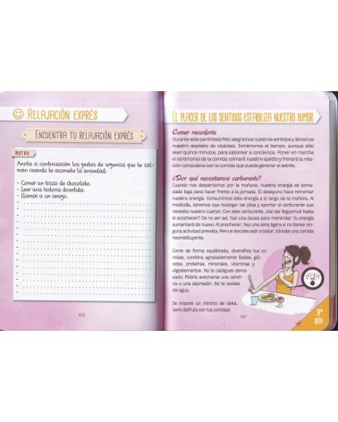 Relájate en pocos minutos, por Florence Vertanesian. Ed. Terapias Verdes