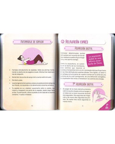 Relájate en pocos minutos, por Florence Vertanesian. Ed. Terapias Verdes