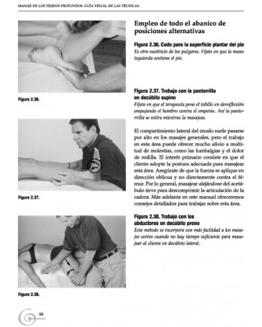 Masaje De Los Tejidos Profundos Guia Visual De Las Tecnicas | Art Riggs  | ed. Paidotribo
