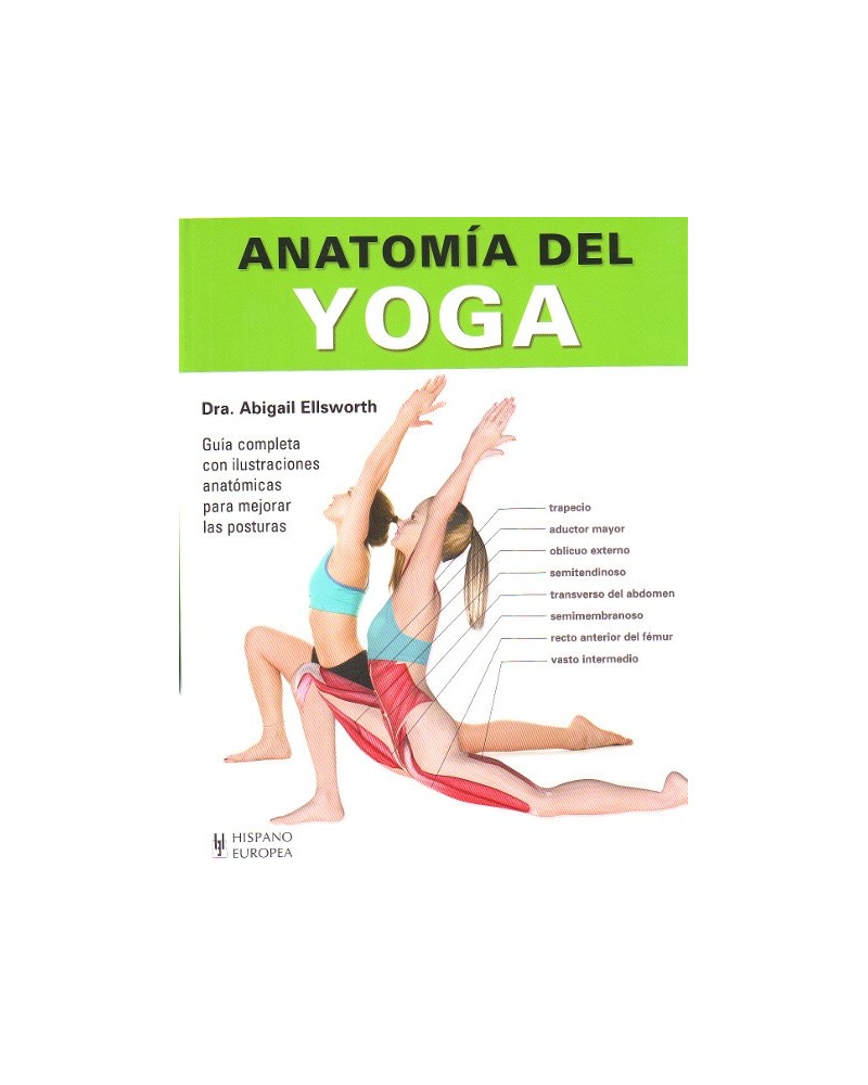 Anatomía del yoga, por Abigail Ellsworth. Editorial Hispano Europea