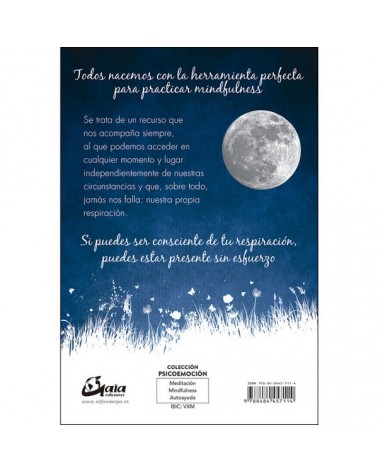 Respiración mindfulness, por Rose Elliot.  Gaia Ediciones
