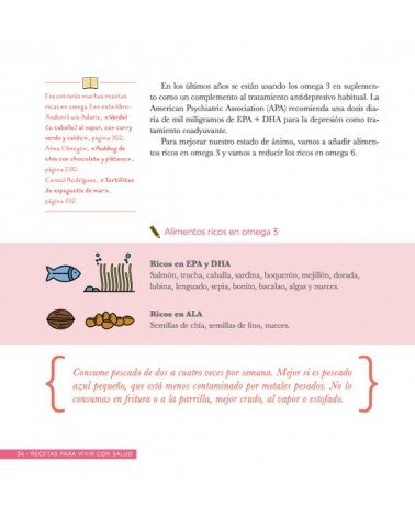 Recetas para vivir con salud, por Odile Fernández, Editorial Planeta