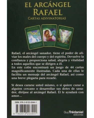 El Arcángel Rafael. Cartas Adivinatorias, por Doreen Virtue. Guy Trédaniel Ediciones