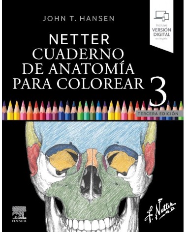 Netter. Cuaderno de anatomía para colorear 3ª edición