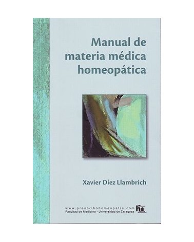 Manual De Materia Medica Homeopatica